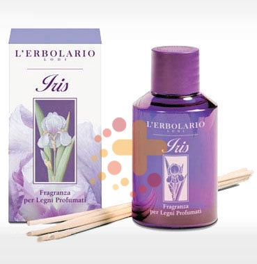 L'Erbolario Linea Iris Fragranza Per Ambienti con 7 Bastoncini Profumati 125 ml