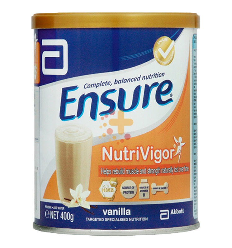 Abbott Linea Nutrizione Domiciliare Ensure NutriVigor 400 g Gusto Vaniglia