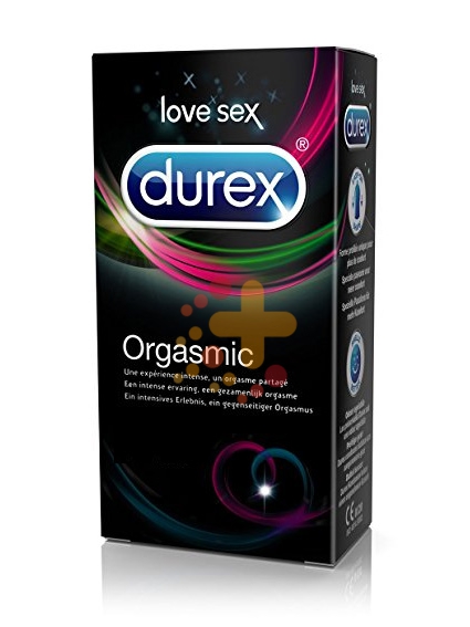 Durex Linea Dispositivi Medici Orgasmic Confezione con 6 Profilattici