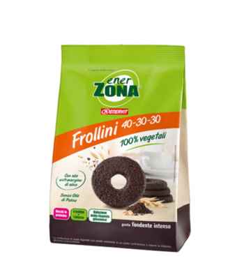 EnerZona Linea Alimentazione Dieta a ZONA Frollini 40 30 30 Fondente Intenso