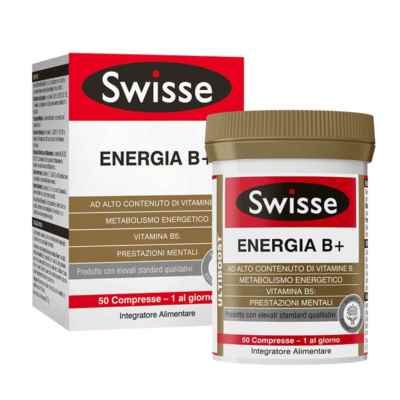 Swisse Linea Vitamine Minerali Energia B  Integratore Alimentare 50 Compresse