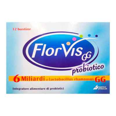 Novartis Linea Intestino Sano FlorVis Integratore Fermenti 12 Buste