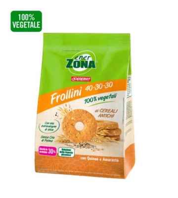 EnerZona Linea Alimentazione Dieta a ZONA Frollini 40 30 30 Cereali Antichi
